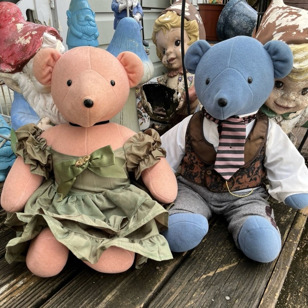 North American Bear Co Rhett Beartler Butler Scarlett O’Beara O’Hara Vintage 70s